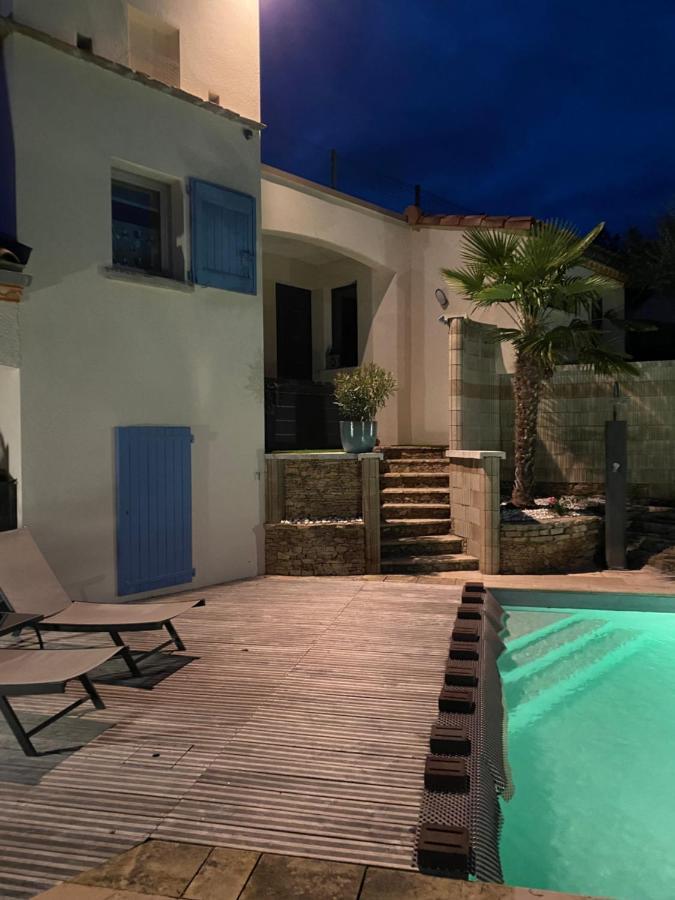 Chambre Au Calme Avec Spa Privatif Gratuit Sud Aveyron Les Palmiers Des Causses Saint-Rome-de-Tarn Exterior photo